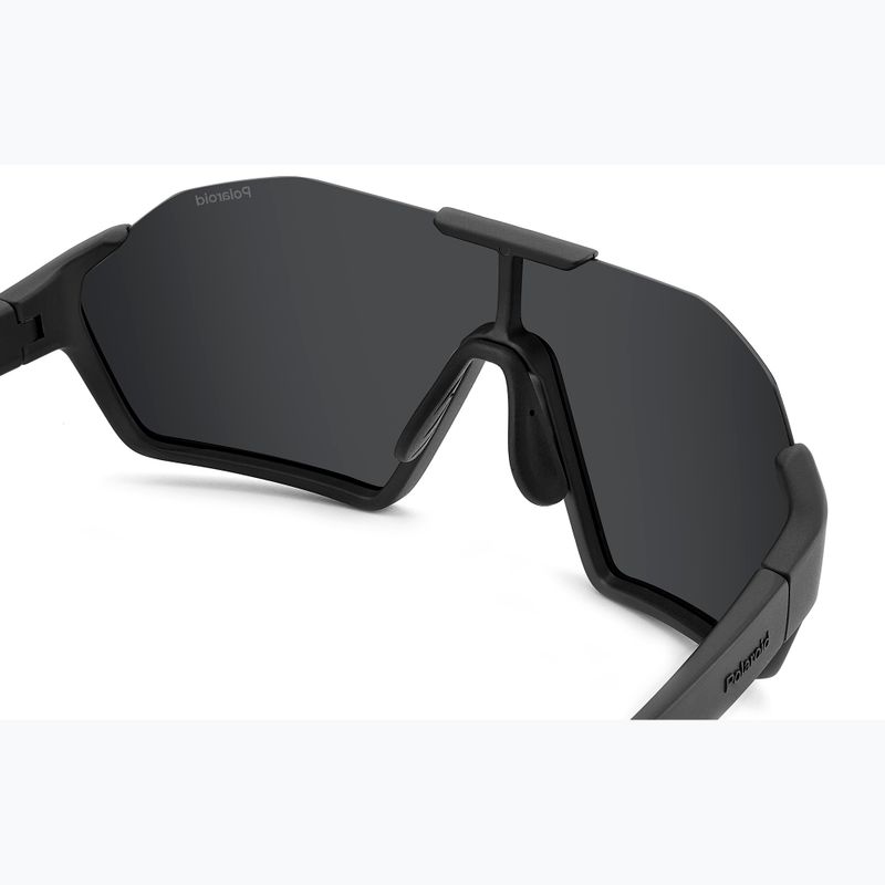 Окуляри сонцезахисні Polaroid PLD 7062/S matte black/grey polarized 6