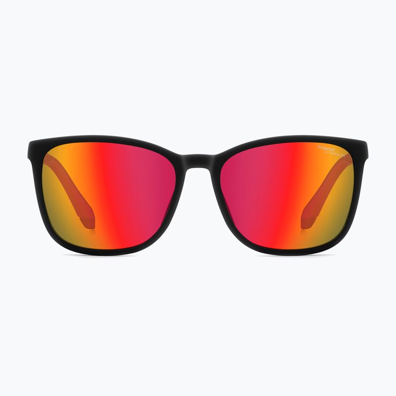 Окуляри сонцезахисні Polaroid PLD 2169/S/X matte black red/red multilayer polarized high contrast 3