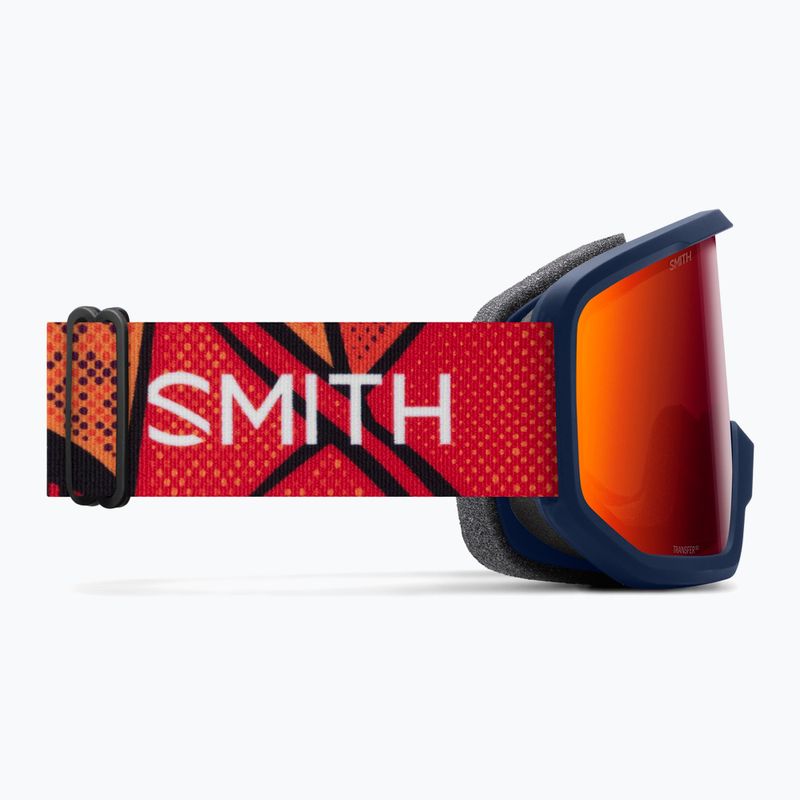 Окуляри лижні Smith Transfer S3 midnight geo alpine/red solx mirror antifog 4