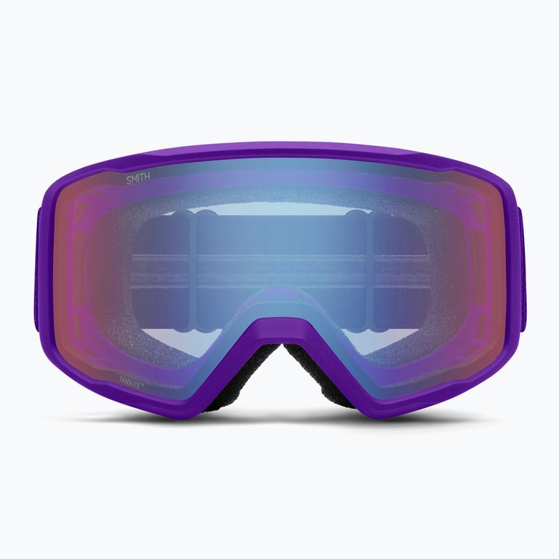 Окуляри лижні Smith Tribute S1 fresh purple/blue sensor mirror antifog 2