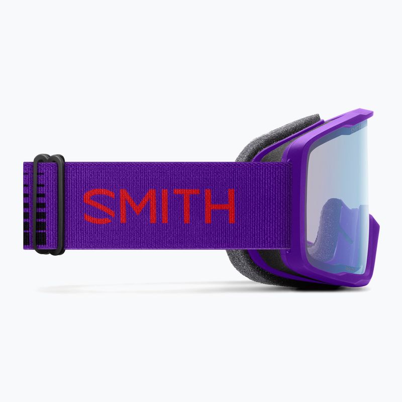 Окуляри лижні Smith Tribute S1 fresh purple/blue sensor mirror antifog 4