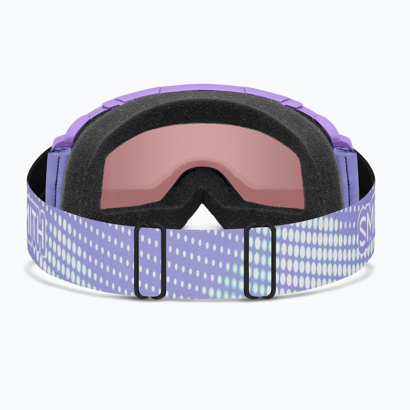 Окуляри лижні дитячі Smith Daredevil S2 light lavender dot clouds/ignitor mirror antifog 4