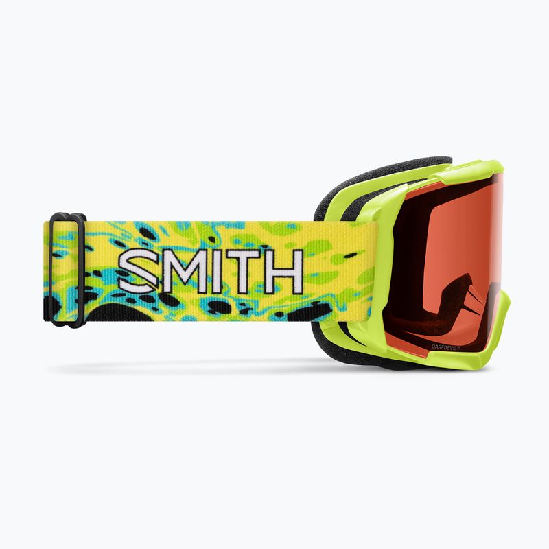 Окуляри лижні дитячі Smith Daredevil S3 electric lime slime/green solx mirror antifog 2