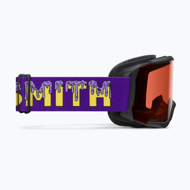 Окуляри лижні дитячі Smith Daredevil S1 black donuts/blue sensor mirror antifog 2