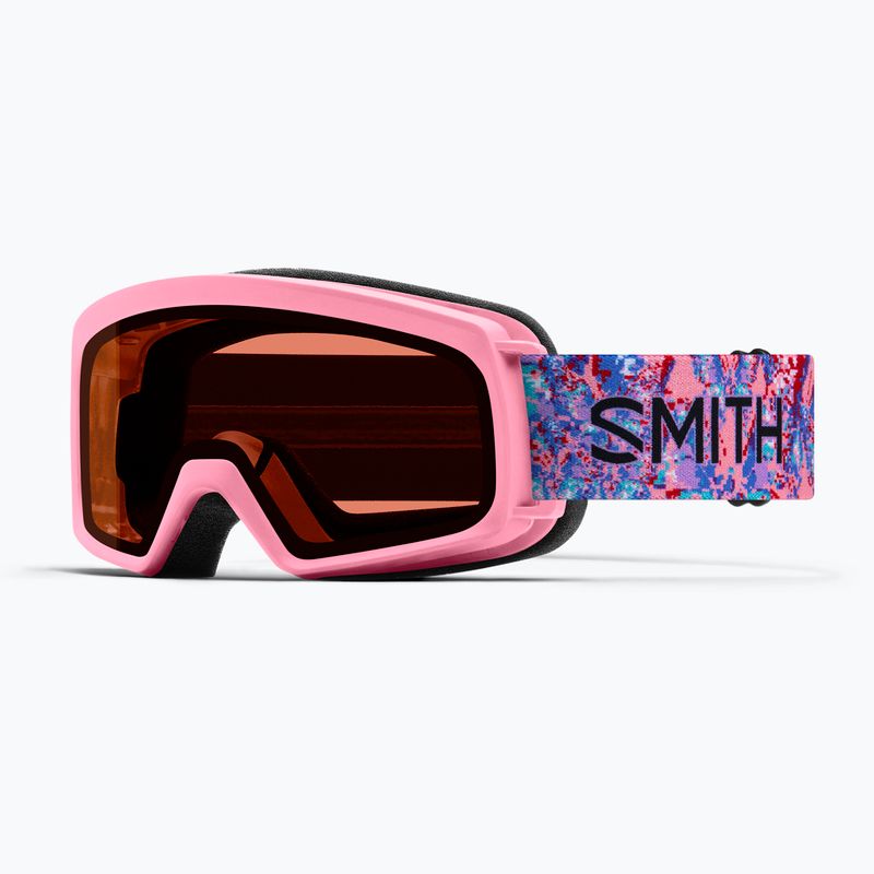 Окуляри лижні дитячі Smith Rascal Jr S2 bright pink lofi butterfly/rose copper antifog