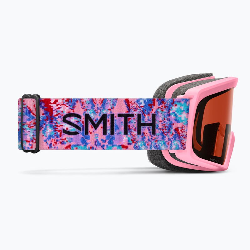 Окуляри лижні дитячі Smith Rascal Jr S2 bright pink lofi butterfly/rose copper antifog 2