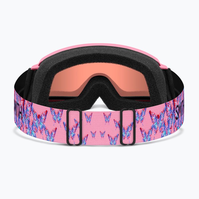 Окуляри лижні дитячі Smith Rascal Jr S2 bright pink lofi butterfly/rose copper antifog 4