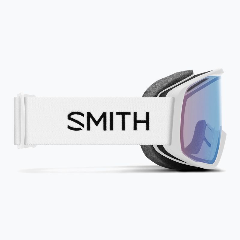 Окуляри лижні Smith Rally S1-S2 white/photochromic blue sensor mirror 4