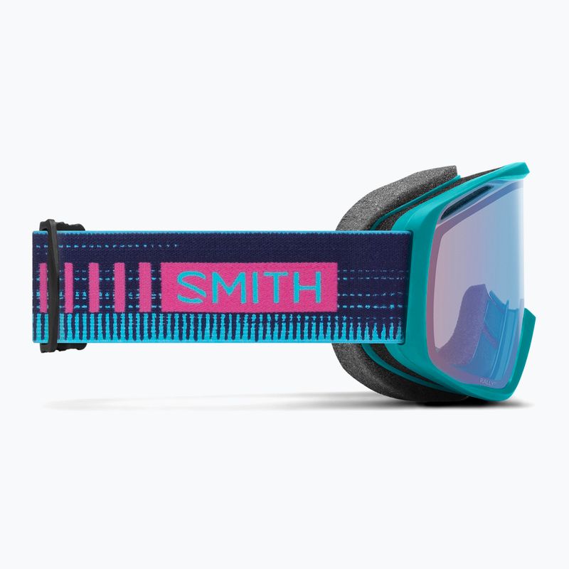 Окуляри лижні Smith Rally S1 tropic/blue sensor mirror antifog 4