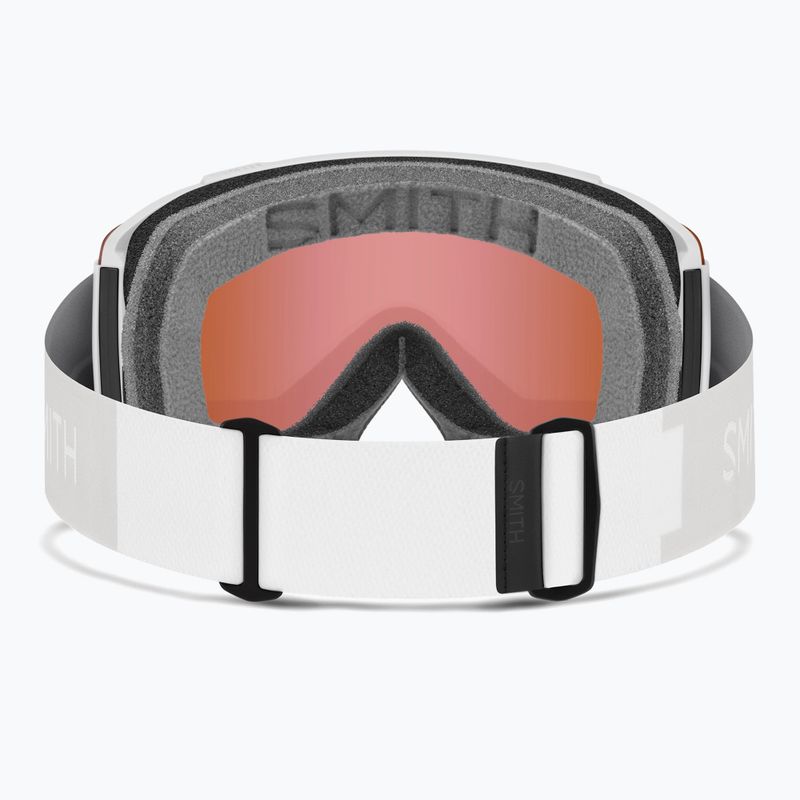 Окуляри лижні Smith Squad S2 white vapor/chromapop everyday rose gold mirror 3