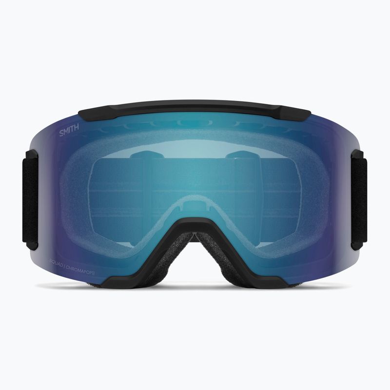 Окуляри лижні Smith Squad S2 black/chromapop everyday blue mirror 2