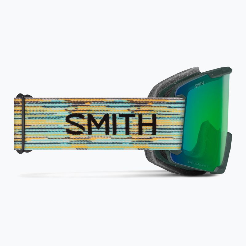 Окуляри лижні Smith Squad S2 emerald renu upcycled scrap/chromapop green mirror 4