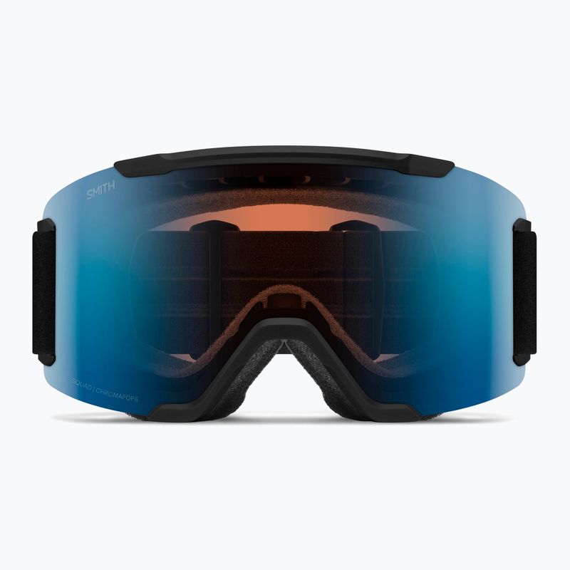Окуляри лижні Smith Squad S3-S1 black/chromapop pro photochromic blue mirror 2