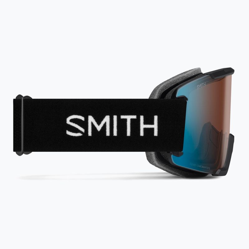 Окуляри лижні Smith Squad S3-S1 black/chromapop pro photochromic blue mirror 4