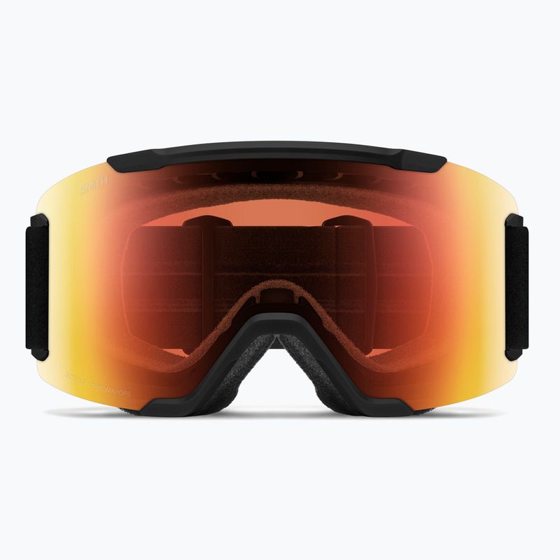 Окуляри лижні Smith Squad S3-S1 black/chromapop pro photochromic red mirror 2