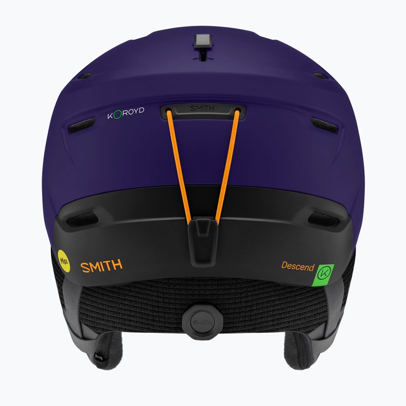Шолом лижний Smith Descend Mips matte deep plum black 2