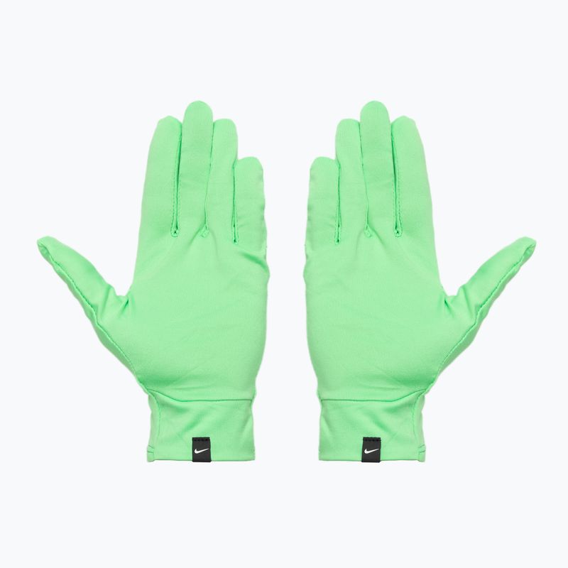 Рукавички для бігу Nike Pacer Liner Rg illusion green/silver 3