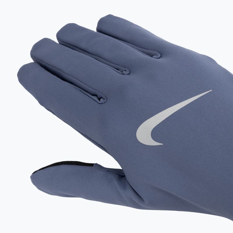 Рукавички для бігу чоловічі Nike Pacer Lightweight RG diffused blue/silver 5