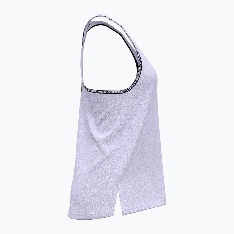 Топ для тренувань жіночий Under Armour Knockout Tank salt purple/white 3