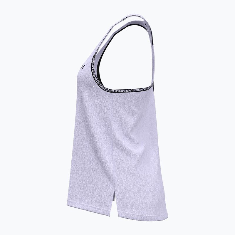 Топ для тренувань жіночий Under Armour Knockout Tank salt purple/white 4