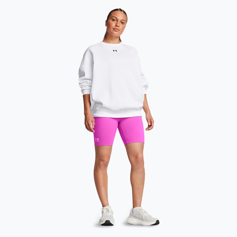 Шорти для тренувань жіночі Under Armour Rival 7in Short vivid magenta/white 2