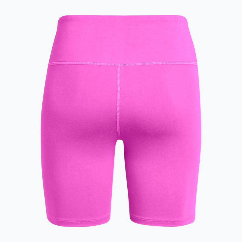 Шорти для тренувань жіночі Under Armour Rival 7in Short vivid magenta/white 6