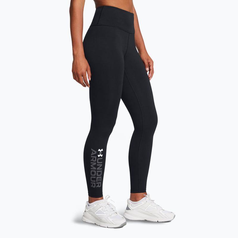 Легінси для тренувань жіночі Under Armour Campus Graphic black/castlerock/white
