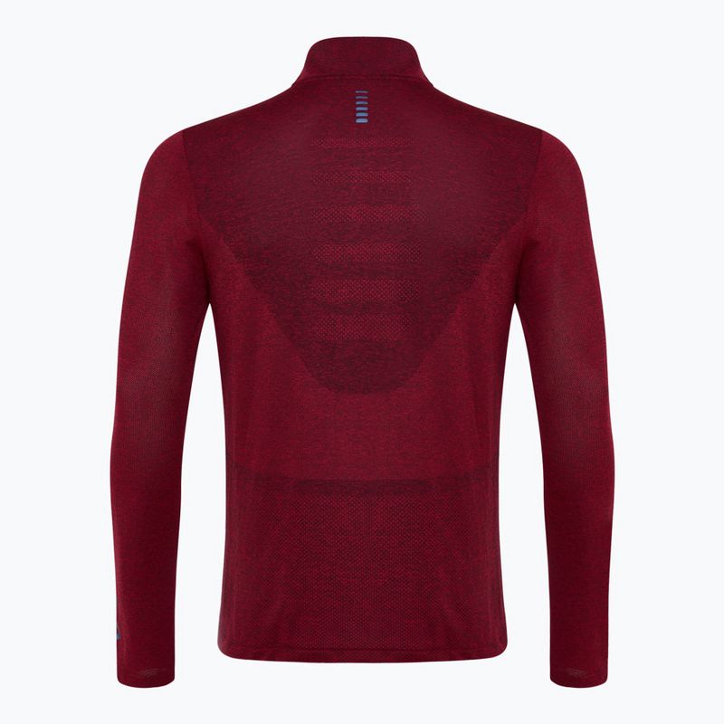 Кофта для бігу чоловіча Under Armour Seamless Stride 1/4 Zip racer red/reflective 2