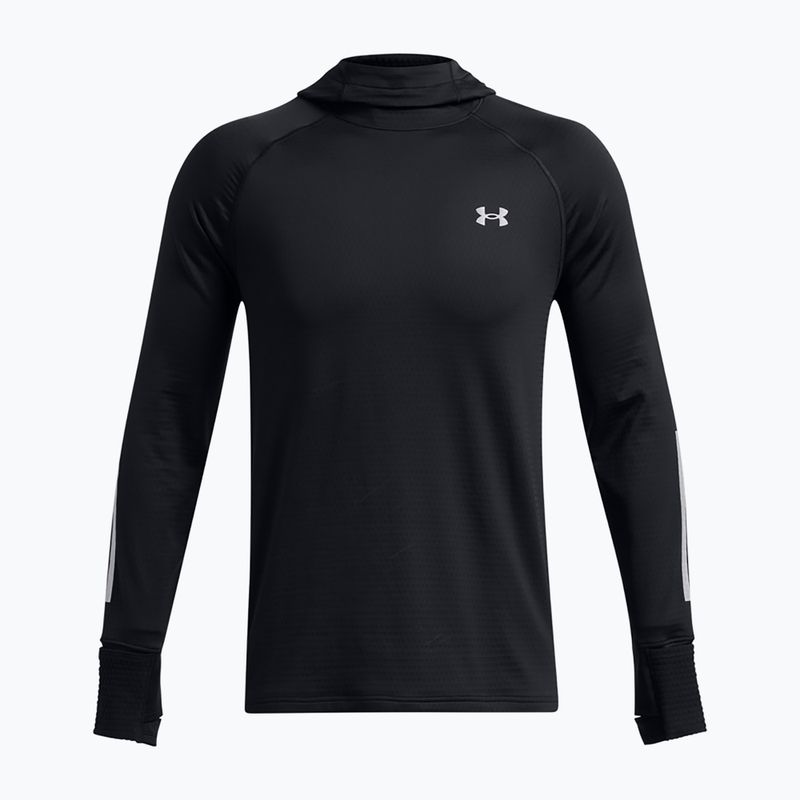 Кофта чоловіча для бігу Under Armour Launch Elite CW Balaclava Hoody black/reflective 4