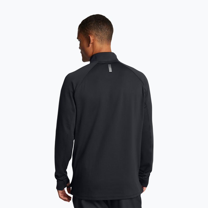 Кофта для бігу чоловіча Under Armour Launch Elite CW Half Zip black/reflective 2