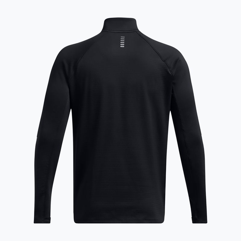 Кофта для бігу чоловіча Under Armour Launch Elite CW Half Zip black/reflective 4