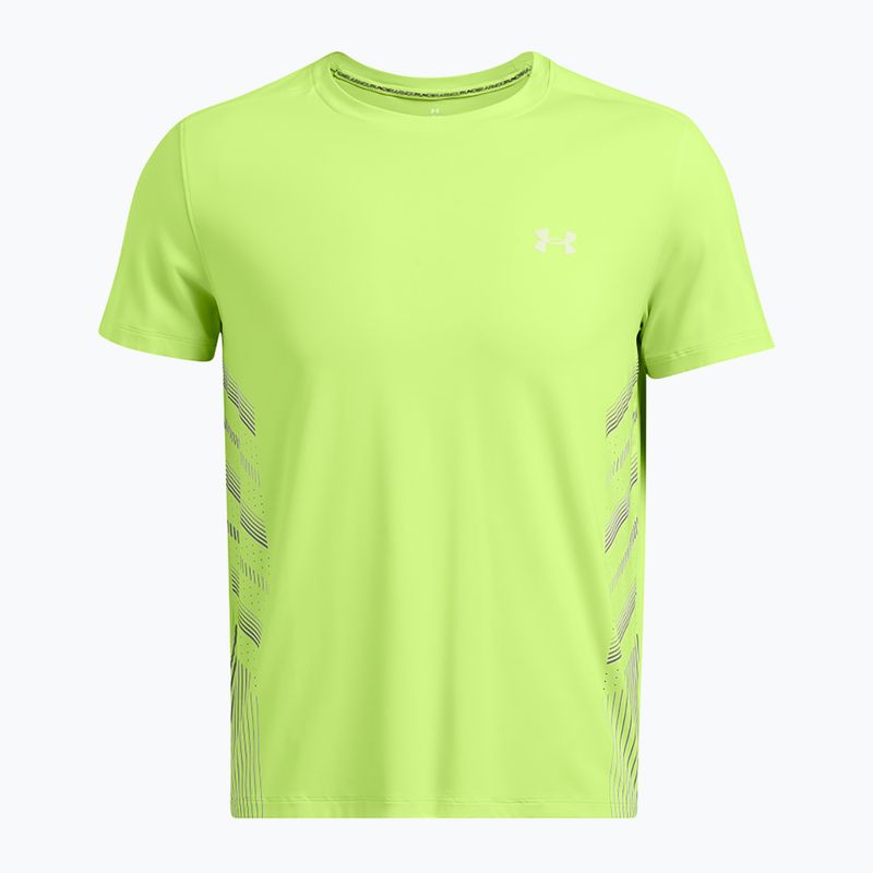 Футболка для бігу чоловіча Under Armour UA Launch Elite Graphic morph green/castlerock/reflective 4