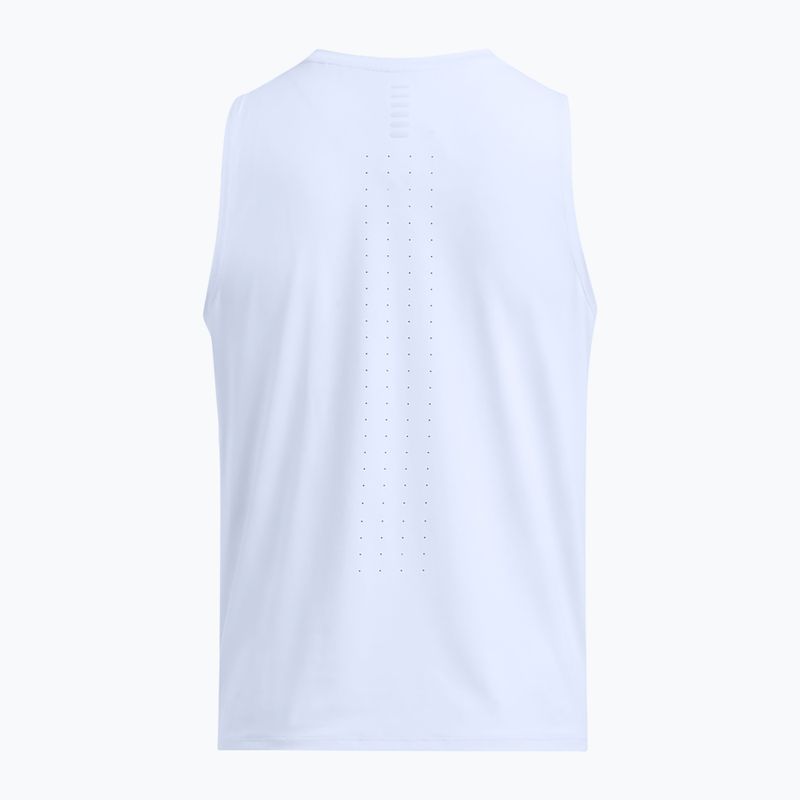 Танк топ для бігу жіночий Under Armour Launch Elite Tank nimbus blue/reflective 2