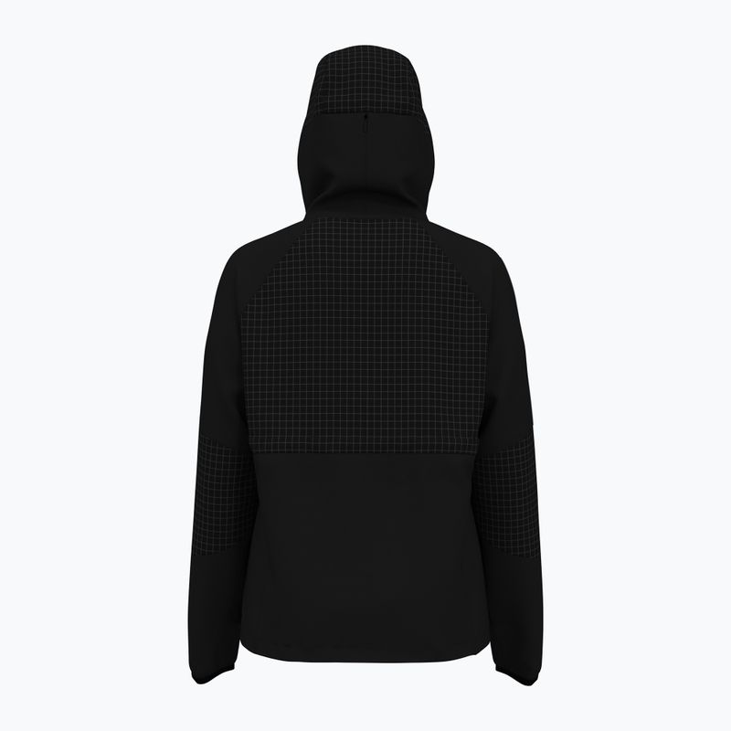 Жіноча бігова куртка Under Armour Launch Elite CW чорний/світловідбиваючий 2