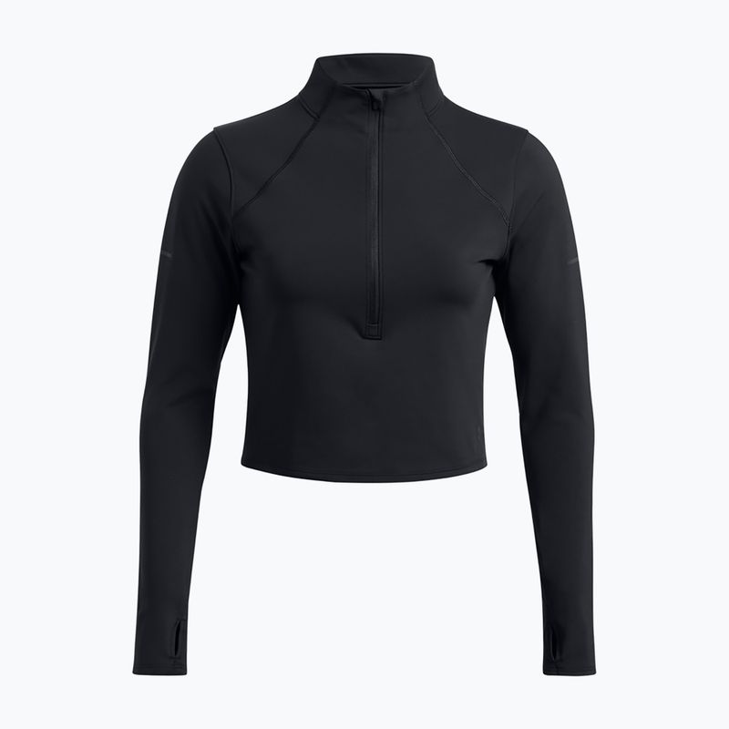 Лонгслів для бігу жіночий Under Armour Launch Elite Half Zip black/reflective 3