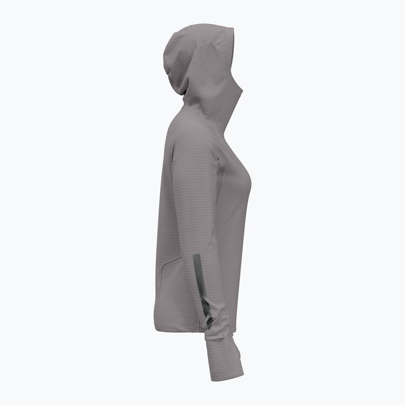 Кофта жіноча для бігу Under Armour Lunch Elite CW Balaclava Hoodie tetra gray/reflective 4