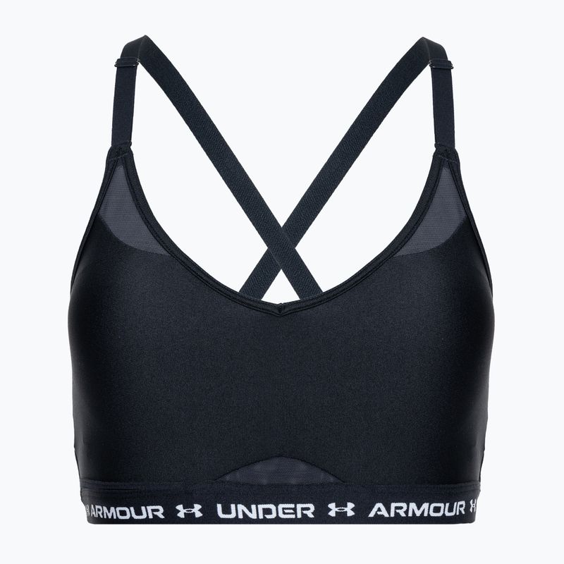 Бюстгальтер для тренувань Under Armour Crossback Low black/white