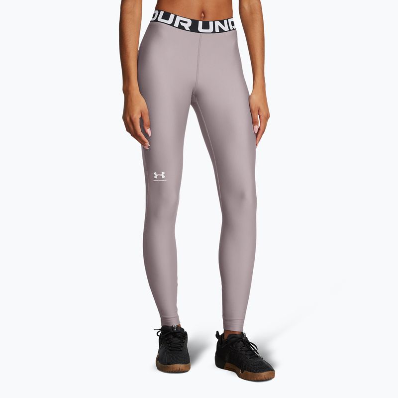 Легінси для тренувань жіночі Under Armour HeatGear tetra gray/white