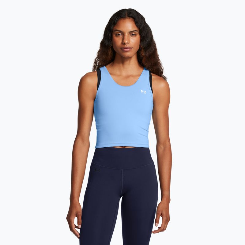 Топ для тренувань жіночий Under Armour Motion Tank EMEA horizon blue/white