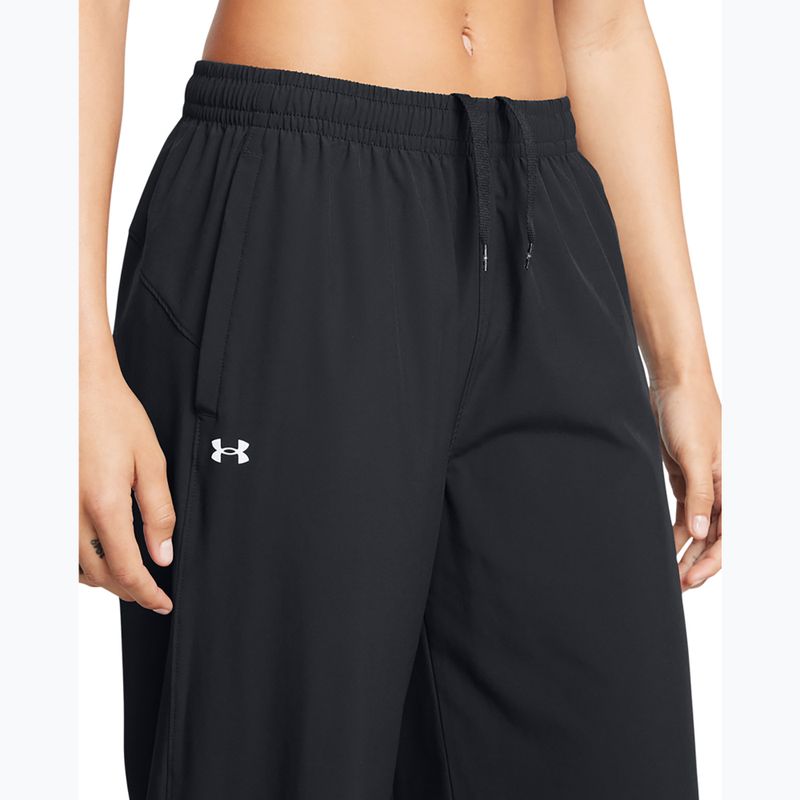 Штани жіночі Under Armour Rival Wide Leg black / white 4