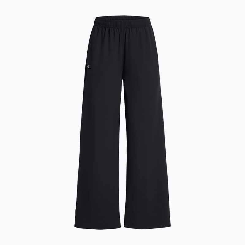 Штани жіночі Under Armour Rival Wide Leg black / white 5