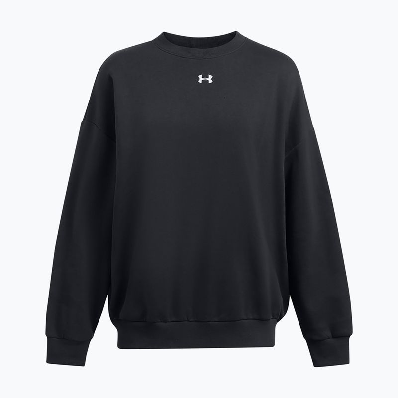 Кофта жіноча Under Armour Rival Fleece OS Crew black/white 4