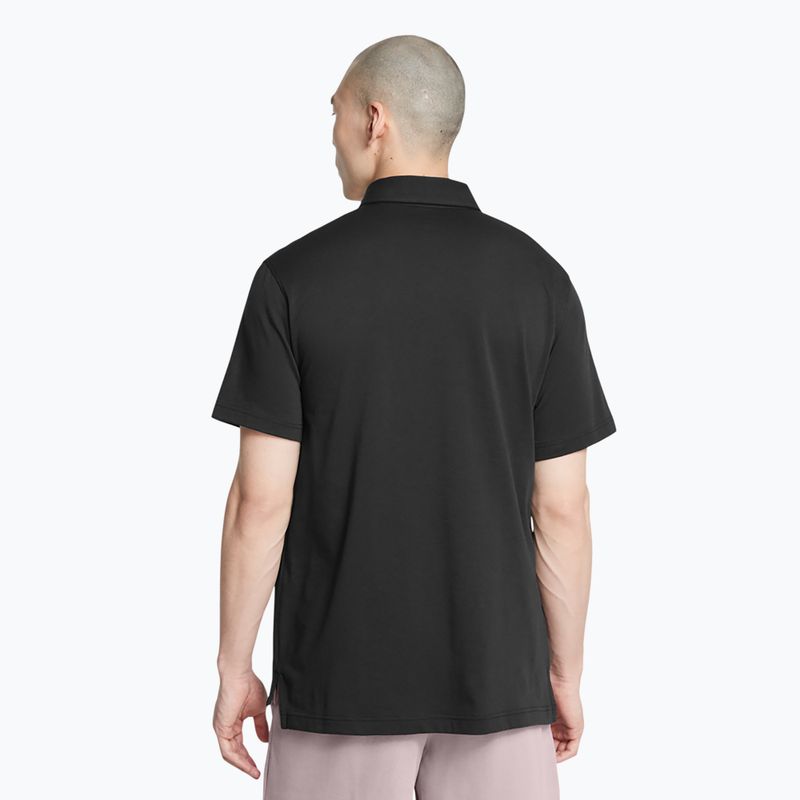Футболка поло чоловіча Under Armour Icon Polo black/white 2