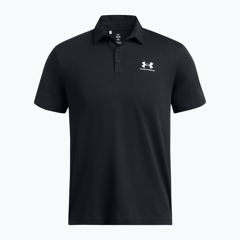 Футболка поло чоловіча Under Armour Icon Polo black/white 3
