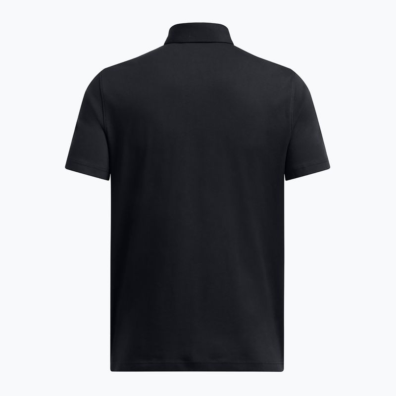 Футболка поло чоловіча Under Armour Icon Polo black/white 4