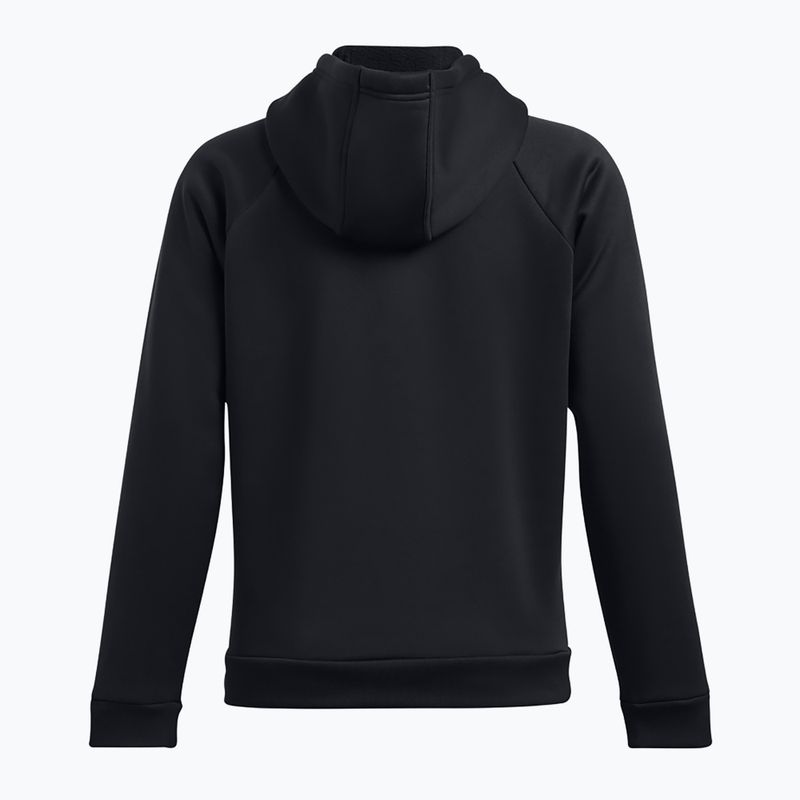 Кофта жіноча Under Armour Fleece Hoodie UA Armour black/white 2