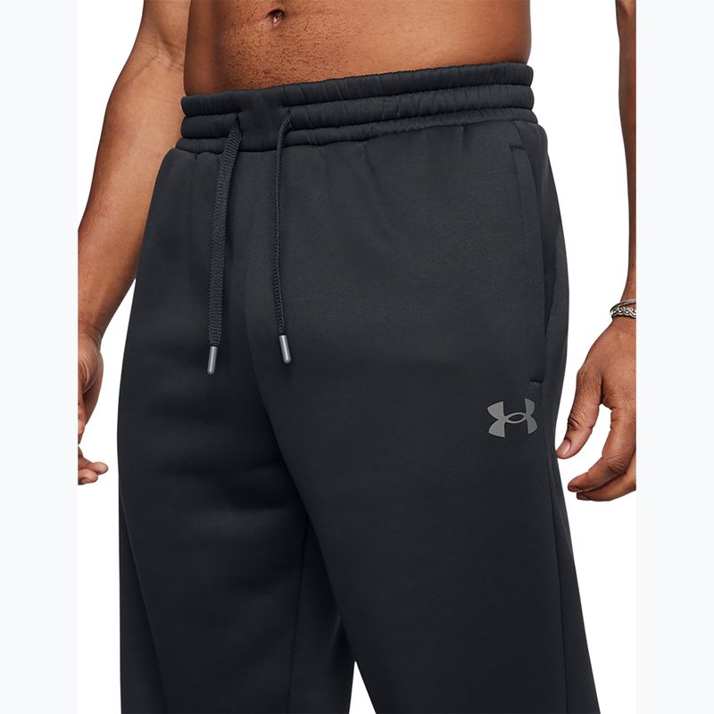 Штани чоловічі Under Armour Fleece Pro Joggers black/castlerock 4