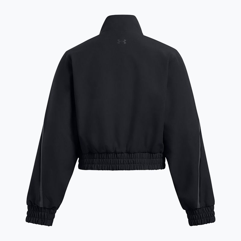 Куртка жіноча Under Armour UnsТопpable Crop black/black 2