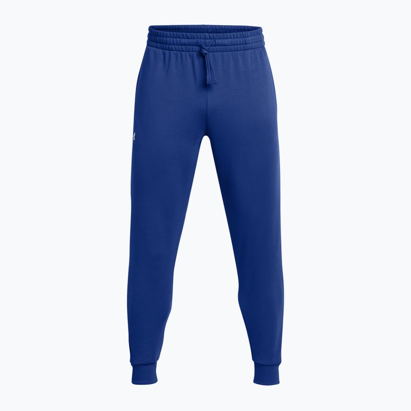 Штани чоловічі Under Armour Rival Fleece Joggers tech blue/white 5