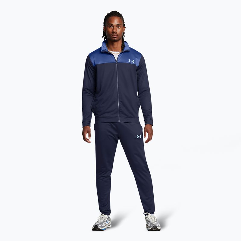 Спортивний костюм чоловічий Under Armour UA Emea Tracksuit Novelty midnight navy/tech blue/horizon blue